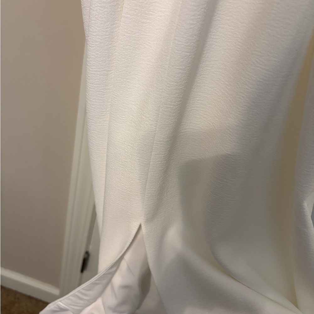 Dress the Population Off-Shoulder White Mini Dress - Picture 6 of 6